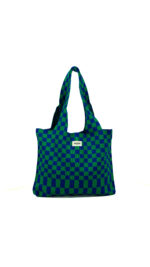 Leavless Checkerboard Tas Lina