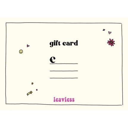 Leavless gift card